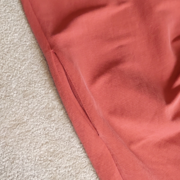 Zara Shift Dress, Size S, Burnt Orange/Red Color, Pullover, Pockets - Picture 9 of 9